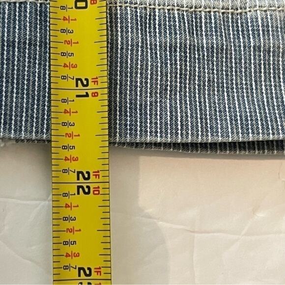 Anthropologie Pilcro & The Letterpress Distressed Boho Y2K 90s Jean Skirt Size M - Picture 10 of 10